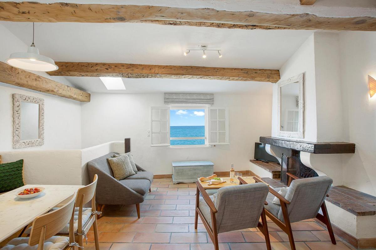 The Sea Apartment 2 - Sea View On The Ramparts Of Old Town 昂蒂布 外观 照片